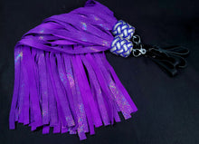 Load image into Gallery viewer, Purple Rainbow Finger Floggers- In Stock