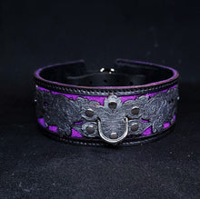 Load image into Gallery viewer, Venice on Fire Band Collar in Purple- In Stock