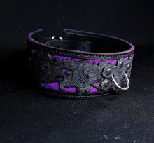 Load image into Gallery viewer, Venice on Fire Band Collar in Purple- In Stock