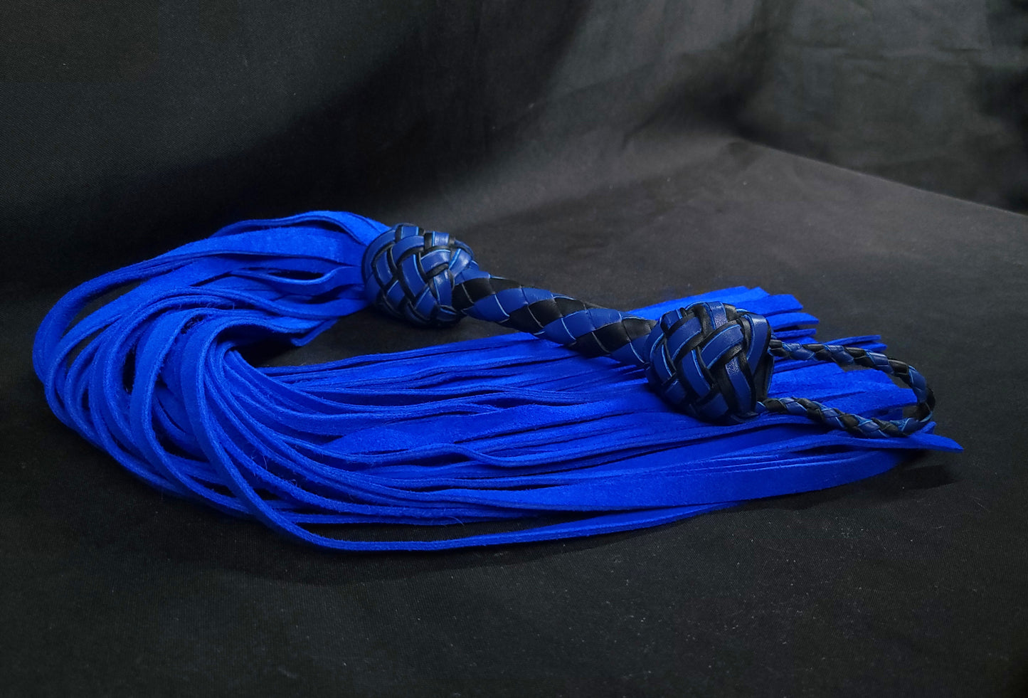 Blue Suede Flogger, Long- In Stock