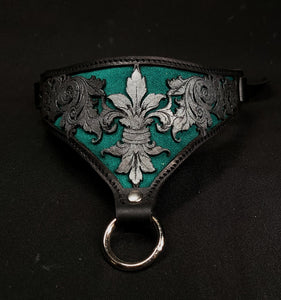 Venice on Fire Collar in Green- In Stock