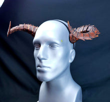 Load image into Gallery viewer, Demon, Dragon, Tiefling horns- Painted and ready to wear