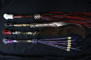 The Four Horsemen Flogger Set and Roll Up bag- May