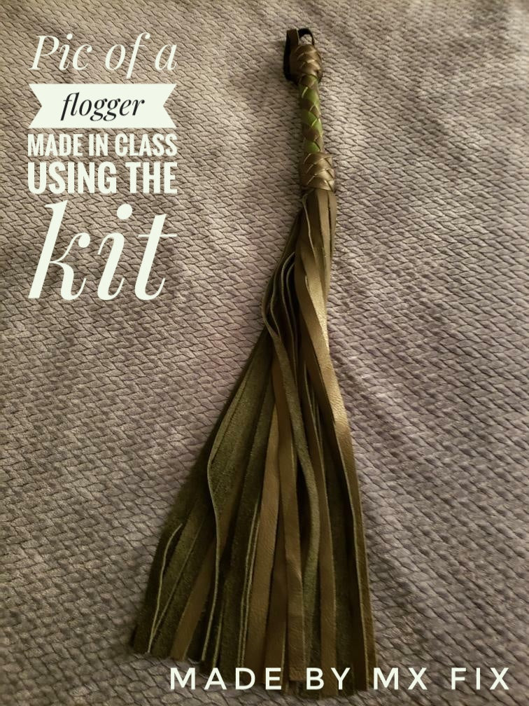 Flogger Making Class Kit and Online Class- August 5th 2023