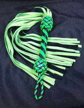Load image into Gallery viewer, Neon Green Suede Flogger- In Stock