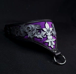 Venice on Fire Collar in Purple- In Stock