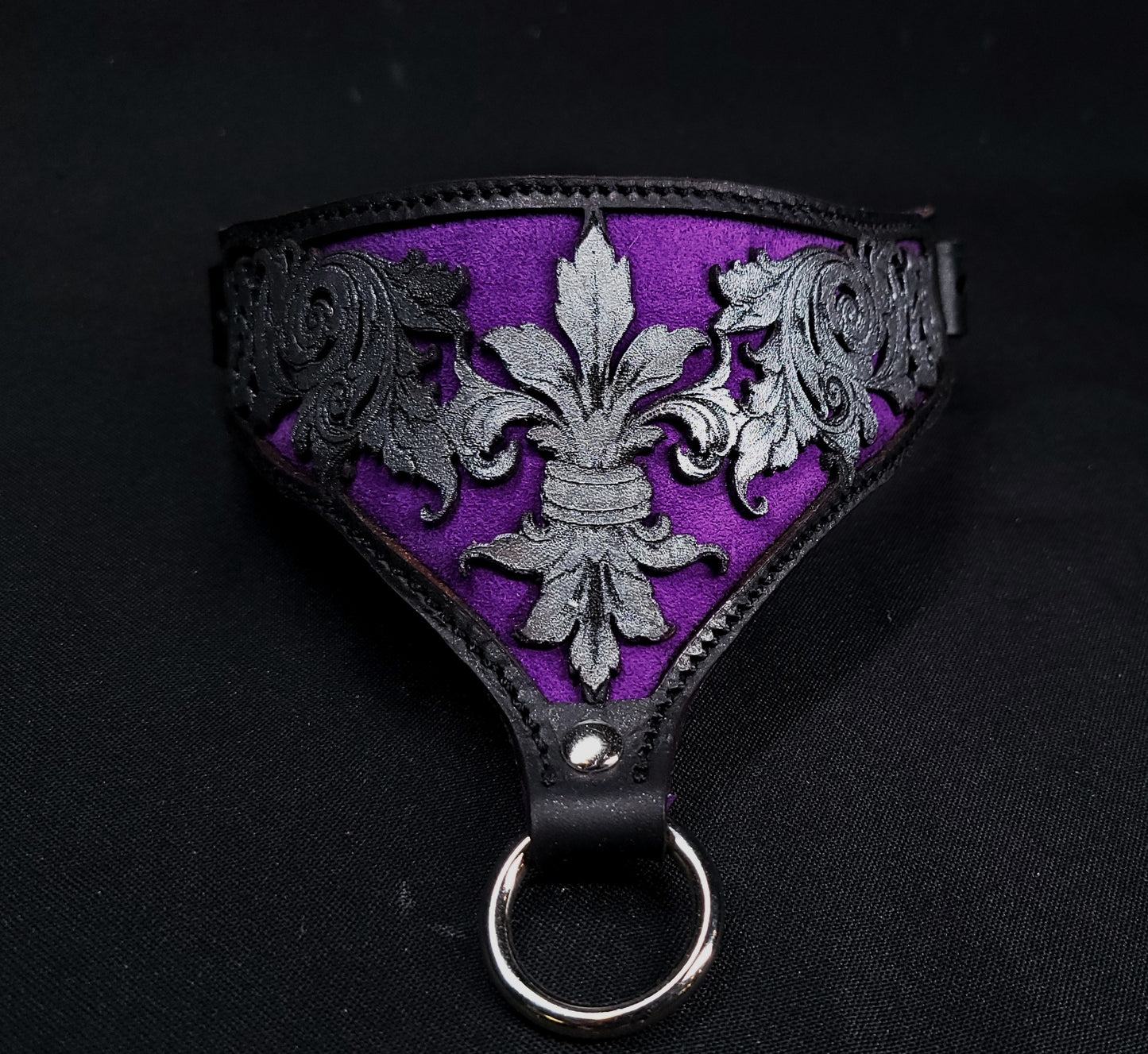 Venice on Fire Collar in Purple- In Stock