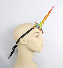 Load image into Gallery viewer, Rainbow Unicorn Horn - In stock