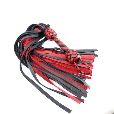 Black and Red Deer Flogger- Made to Order