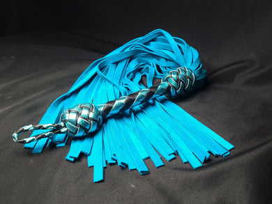 Teal Suede Flogger- In Stock
