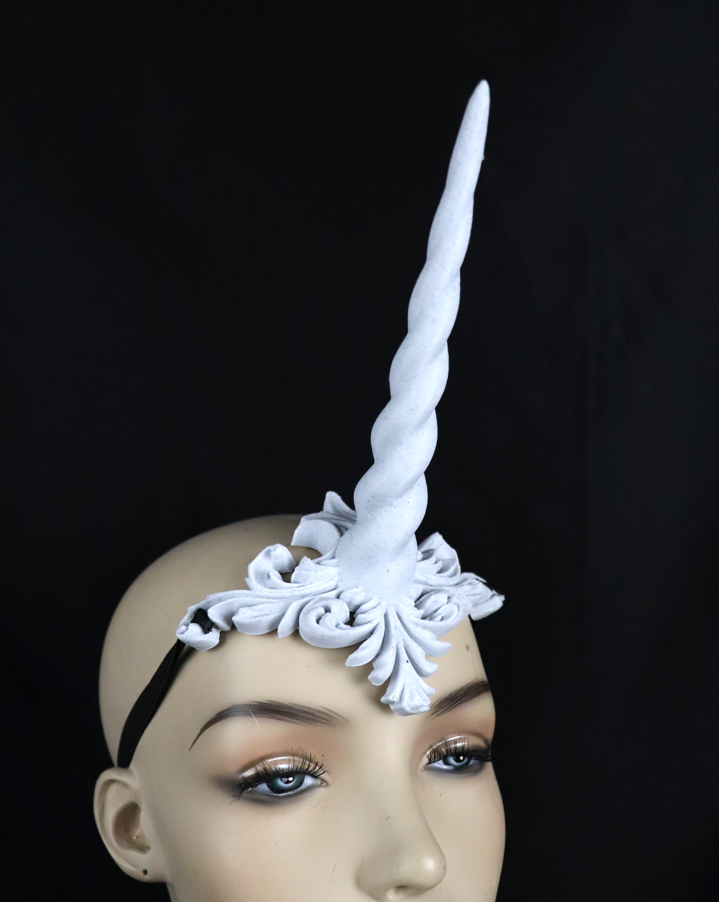 White Unicorn Horn- Made to Order