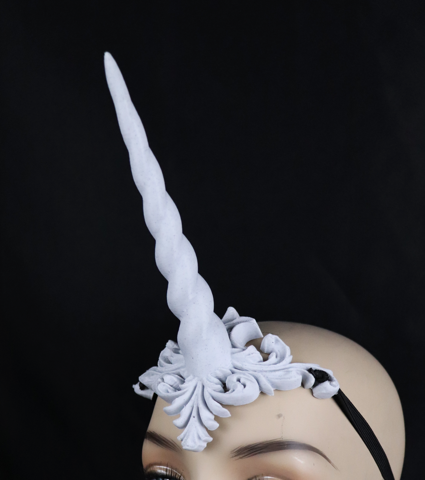 White Unicorn Horn- Made to Order