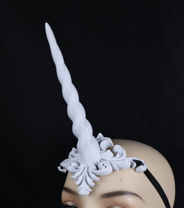 White Unicorn Horn- In Stock
