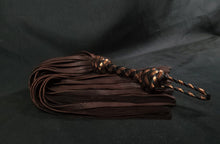 Load image into Gallery viewer, Chocolate Brown Elk Flogger- In stock