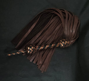 Chocolate Brown Elk Flogger- In stock