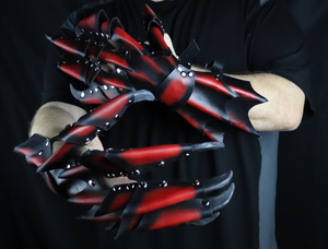 Claw Gauntlets - Custom Color and Size - Made to Order